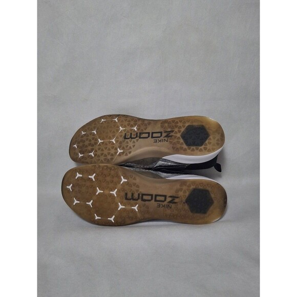 Nike Air Zoom Strong Running Shoes Women's 8 Black White Gray Workout Walking - Picture 6 of 7